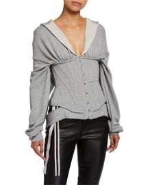 Provocateur Corset Hoodie at Neiman Marcus